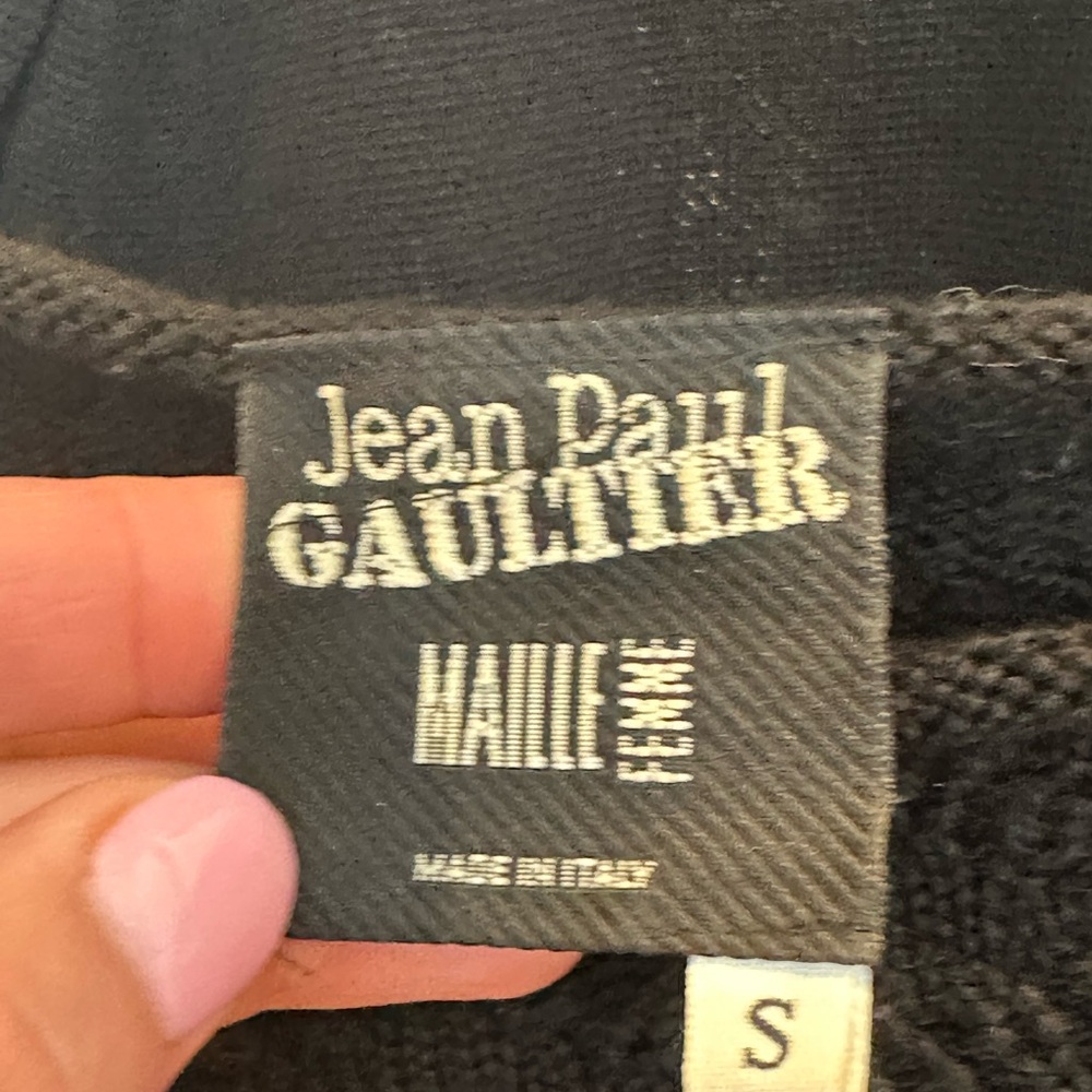 Jean Paul Gaultier Black Knit Sweater - Picture 3 of 3